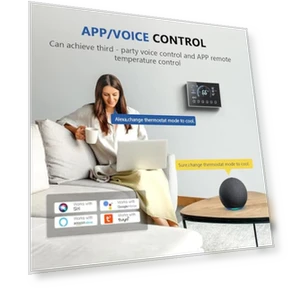 Умный термостат с Wi-Fi, сенсорным экраном и энергосбережением — Управление HVAC, BSEED