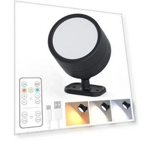 Вращающийся на 360° светодиодный настенный светильник — Книжные лампы, Sole Street