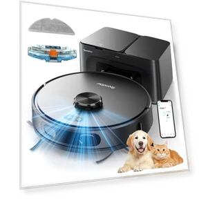 Робот-пылесос с автоматической очисткой — Роботы-пылесосы, Teendow