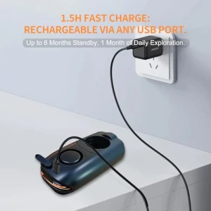 Умный задний фонарь для велосипеда с GPS-трекером и сигнализацией — Умные велофонари, NUNET