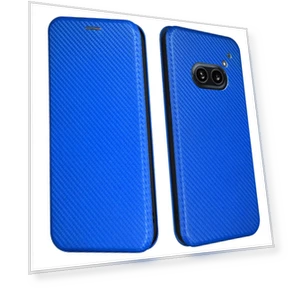 Чехол с текстурой углеродного волокна и магнитной застежкой — Аксессуары для телефонов, Smartwatch 2025