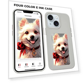 Чехол с E Ink дисплеем для iPhone 13/14 — Защитные стекла, Smartwatch 2025