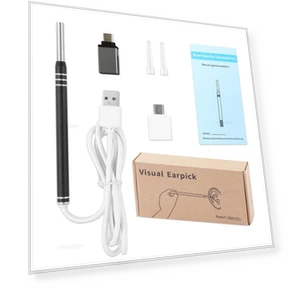 Ушной эндоскоп для чистки ушей — Бороскопы, Your Customized Mall