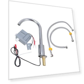 Сенсорный кухонный смеситель с распылителем и дозатором мыла — Сенсорные смесители для кухни, Cherish Eyes