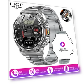 Умные часы с вызовами по Bluetooth и мониторингом здоровья — Умные часы, LIGE