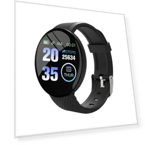 Умный Браслет с Цветным Круглым Экран — Браслеты и клипсы, Tiktop2