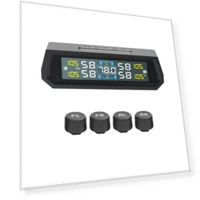 Монитор давления в шинах с солнечной панелью — Датчики давления в шинах