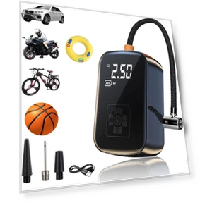 Беспроводной автомобильный воздушный компрессор — Компрессоры и насосы для шин, Popular House