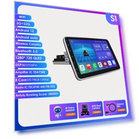 Автомобильная магнитола с вращающимся сенсорным экраном — Автомобильные навигаторы, Hizpo