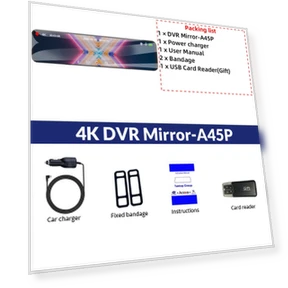 Автомобильный видеорегистратор с сенсорным экраном и зеркалом заднего вида — Камеры заднего вида, E-ACE