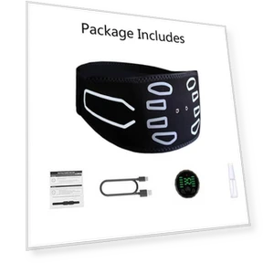 Пояс для тонизации мышц живота с EMS технологией — Миостимуляторы, Aura Living