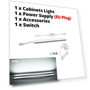 Настольное освещение с регулируемой яркостью — Подсветка под шкафами, Lcamaw