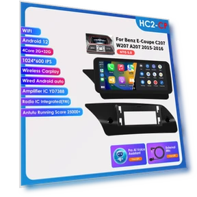 Автомагнитола Android с поддержкой CarPlay для Mercedes Benz W212 E-Class — Автомобильные навигаторы, OSSURET