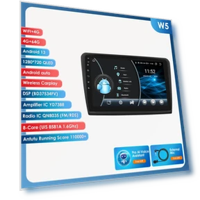 Профессиональное автомобильное радио с Android 13 — Автомобильные навигаторы, Hizpo