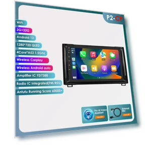 Автомобильное радио с Android 12 для Toyota Tundra XK50 2014-2021 — Автомобильные навигаторы, Hizpo