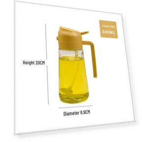 Масляный горшок большой емкости с автоматическим открыванием и закрыванием — Бутылки, AI Supermarket