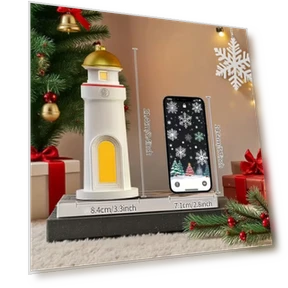 Ночной светильник с проекцией луны и галактики, динамиком Bluetooth и датчиком движения — Проекторы, HIMO Group