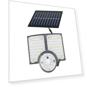 Солнечный светильник для улицы с датчиком движения — Прожекторы и охранное освещение, KIWONG