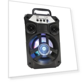 Портативный цветной Bluetooth-динамик с микрофоном — Портативные колонки с Bluetooth, AI Supermarket