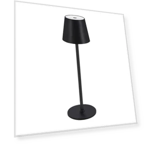 Перезаряжаемая 3-цветная светодиодная настольная лампа с сенсорным затемнением — Фонари, Your Department Home