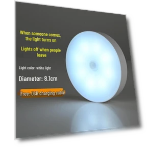Умный перезаряжаемый светодиодный ночник с датчиком движения — Ночники, Value Vault