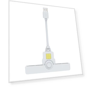 Считыватель смарт-карт с USB 2.0/Type-C — Картридеры, COOKING-MALL