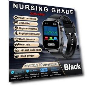 Умные часы для здоровья с измерением мочевой кислоты, липидов крови, ЭКГ+ФПГ, артериального давления и кислорода в крови — Умные часы, PRISMA