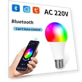Умная светодиодная лампа E27 RGB — Светодиодные, Tuya