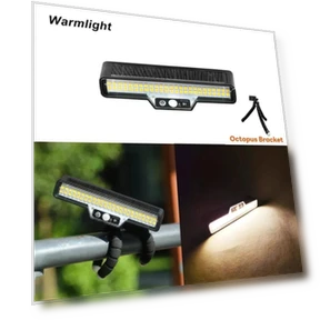 Уличные солнечные светильники с датчиком движения, регулируемым углом и водонепроницаемостью IP44 — Прожекторы и охранное освещение, HIMO Group