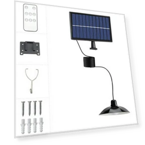 Водонепроницаемый светильник для улицы с датчиком движения на солнечной энергии — Прожекторы и охранное освещение, Chose One