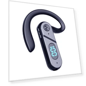 Спортивная гарнитура с костной проводимостью и шумоподавлением — Накладные наушники, AI Supermarket