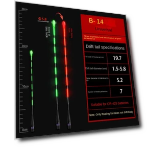 Умный поплавок для рыбалки с изменением цвета — Сигнализаторы поклевки, SHfushengxiang