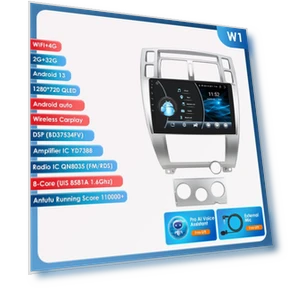 Интеллектуальный автомобильный радиоприемник с экраном — Аксессуары и крепления для установки, Hizpo
