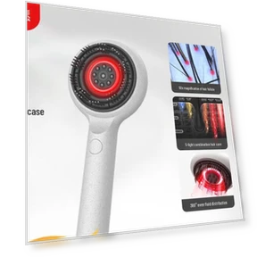 Умный массажер для кожи головы — Массажеры для кожи головы, Breo