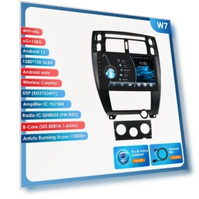 Интеллектуальный автомобильный радиоприемник с экраном — Автомобильные навигаторы, Hizpo
