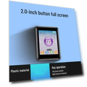 MP3/MP4 плеер с Bluetooth, сенсорным управлением, динамиком и функцией поиска слов — Плееры и аудиоплееры, Chose One