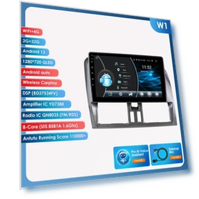 Автомобильный радиоприемник с Android, CarPlay, GPS и 4G — Автомобильные навигаторы, OSSURET
