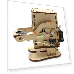 Деревянная модель робота для сборки своими руками — Конструкторы, WarmHome