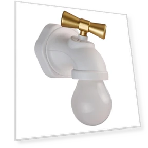 Умная прикроватная лампа в виде крана — Настольные лампы, MirthMuse