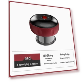 Умный электрический массажер для вакуумного баночного массажа и скребкового массажа по меридианам — Миостимуляторы, iebilif