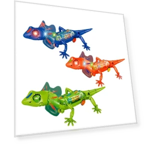 Электронная ползающая модель ящерицы с подсветкой и музыкой — Управляемые игрушки и роботы, Qinhe