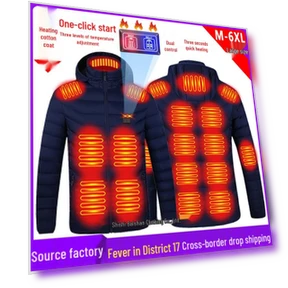 Умная хлопковая куртка с подогревом — Утепленные, UrbanEdge