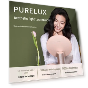 Умное зеркало для макияжа с LED подсветкой — Ручные, AMIRO