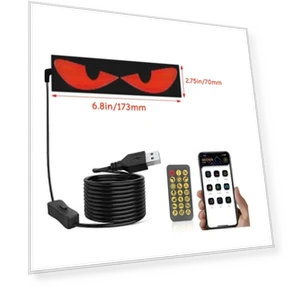 Светодиодная матричная панель для автомобиля с управлением через приложение — Коммерческие телевизоры и дисплеи, Mellow Home