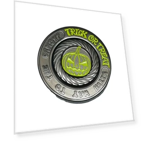 Металлическая монета для снятия стресса — Блоки, Toys-Glory Fourall