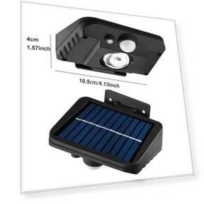 Солнечный уличный светильник с датчиком движения — Прожекторы и охранное освещение, Aura Living