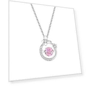 Ожерелье Smart Heart Light с эффектом бабочки — Мужские подвески, Lucky Star Jewelry