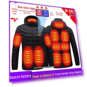 Умная хлопковая куртка с подогревом — Термобелье, UrbanEdge