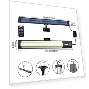 Умный солнечный настенный светильник с датчиком движения — Прожекторы и охранное освещение, Aura Living