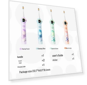 Умная электрическая зубная щетка для детей — Вращающиеся, usmile